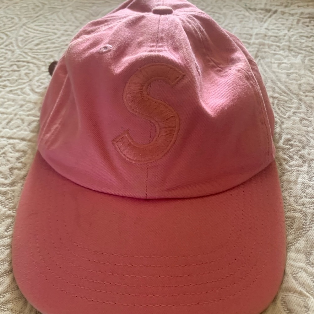 Pink Supreme 6-Panel Cap